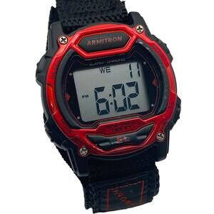 Armitron EL Pro Men's Sport Multifunction Digital Watch 39mm - Timer - WR 165ft